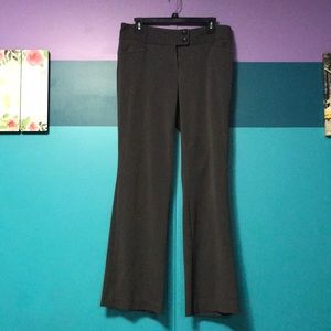 Dark grey dress pants